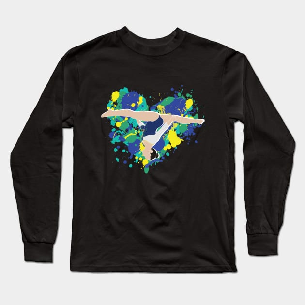 Gym Love Long Sleeve T-Shirt by Flipflytumble